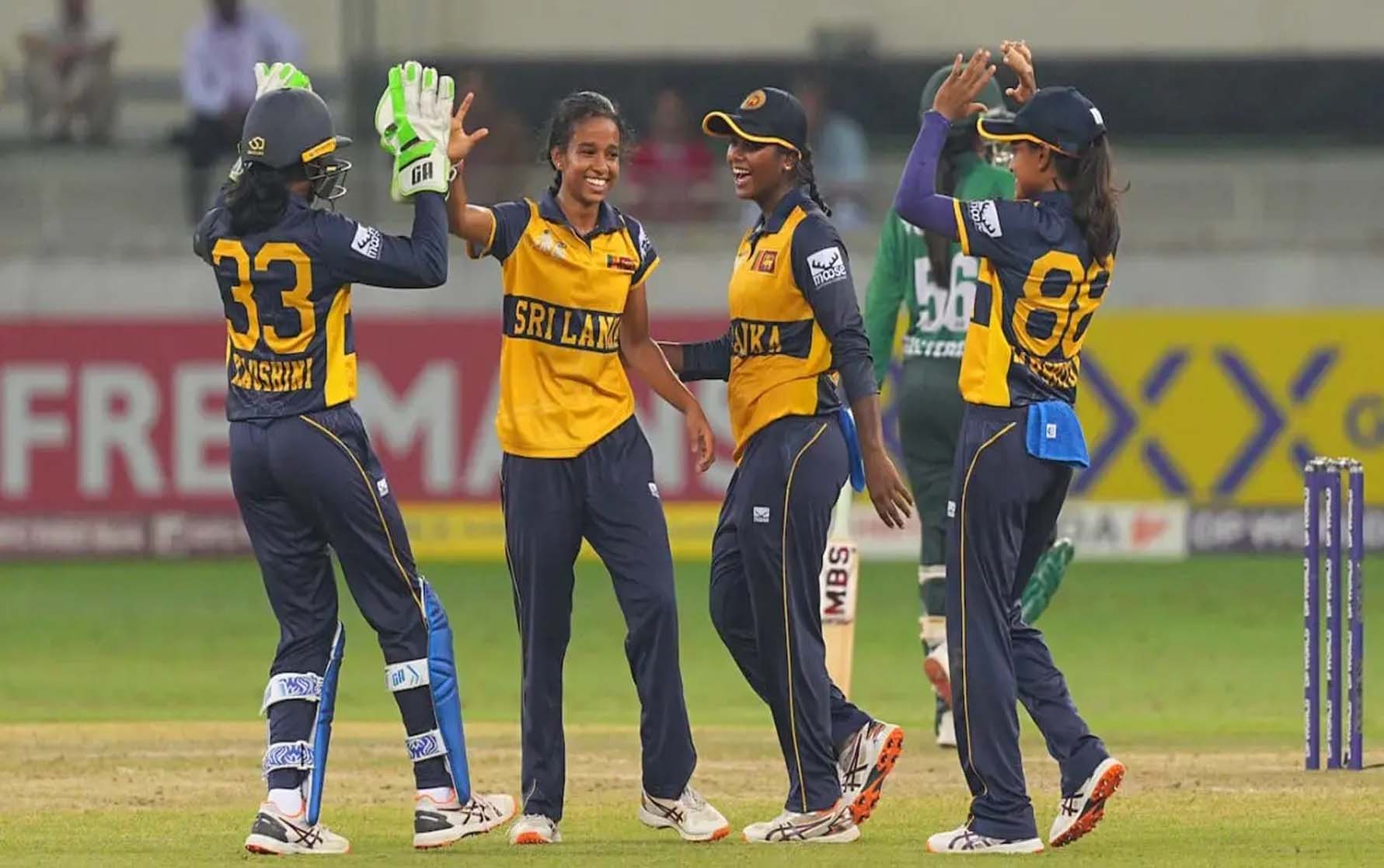 ශ්‍රී ලංකා කාන්තා කණ්ඩායම ආසියානු කුසලානයේ අවසන් මහා තරගයට සුදුසුකම් ලබයි