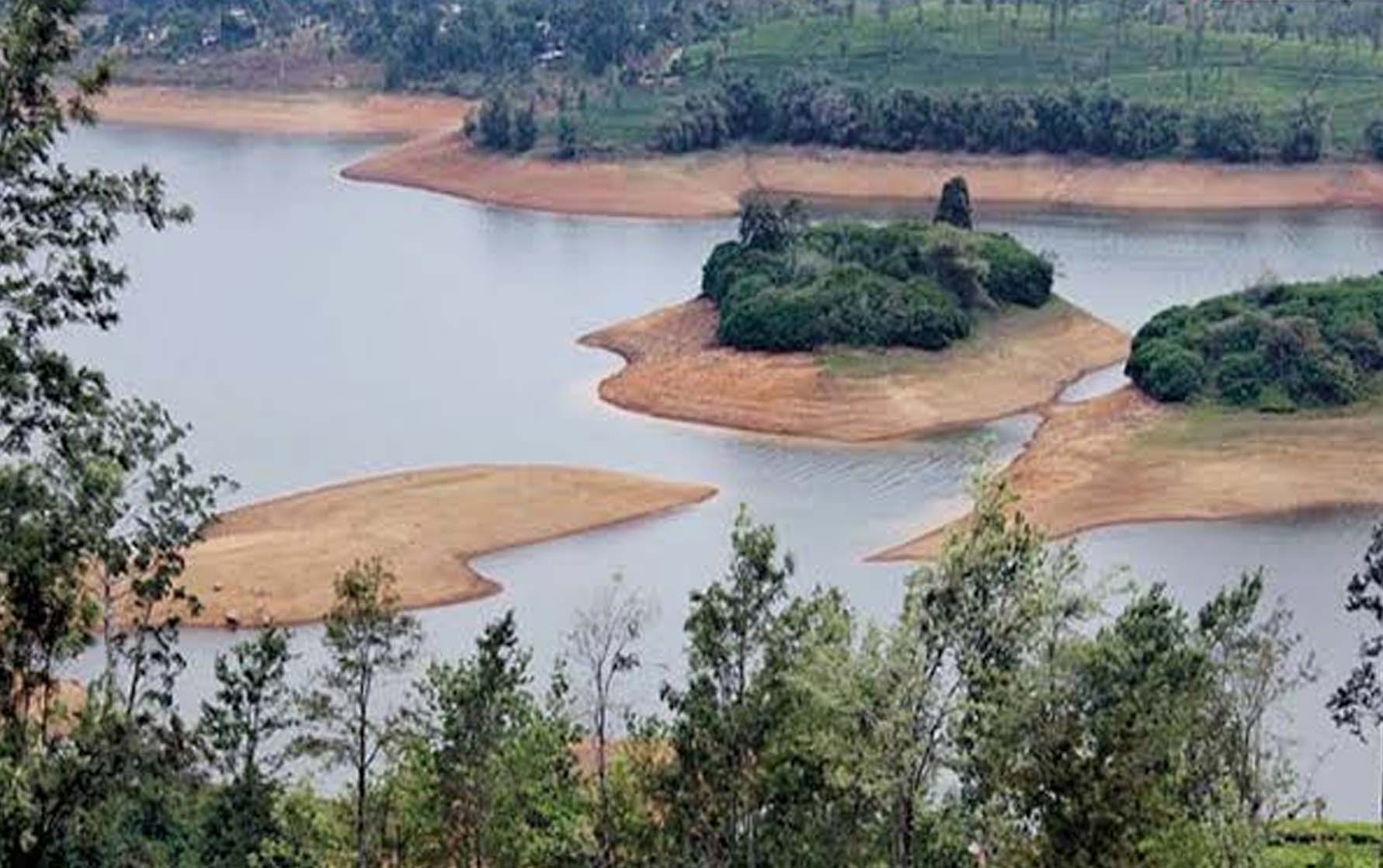 ජලාශ රැසක ජල මට්ටම් සියයට 45ක අගයක