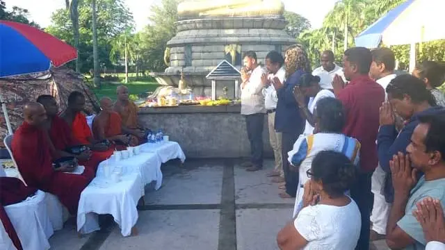 ඥානසාර හිමිට නිදහස ඉල්ලන සත්‍යග්‍රහය අද 9වන දිනටත්
