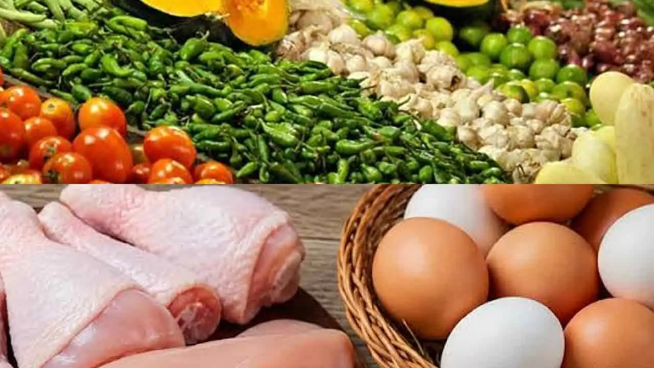 එළවළු මිල ඉහළට – බිත්තර සහ කුකුළු මස් මිලදී ගැනීම සියයට 20කින් පහළට
